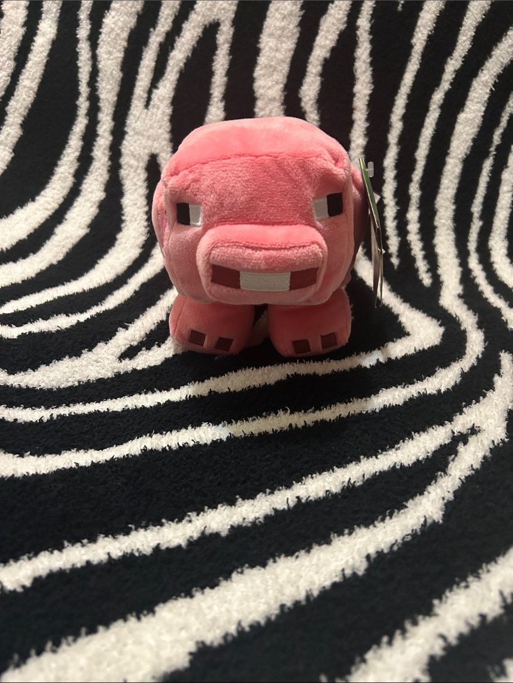 NWT Mojang Minecraft Pig Plush